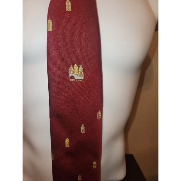 Other - VINTAGE Styled By Kemtrade Holland Men's Tie Polyester Dutch Souvenir